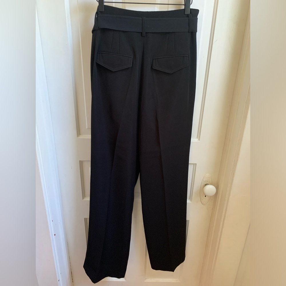 Vince Pleated Black Trousers Size 10 - Picture 3 of 6